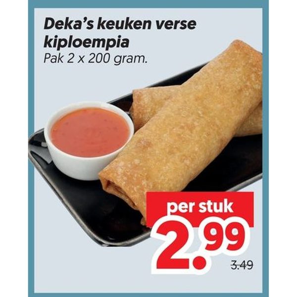 Deka's keuken verse kiploempia