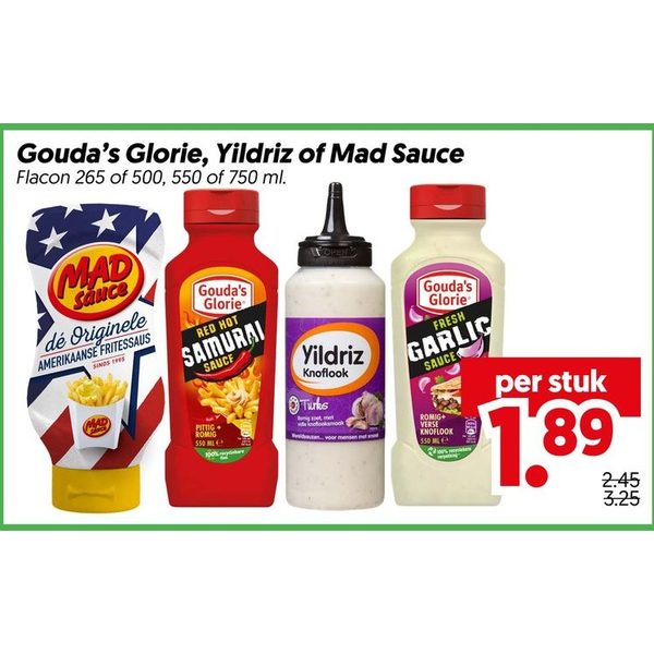 Gouda's Glorie, Yildriz of Mad Sauce