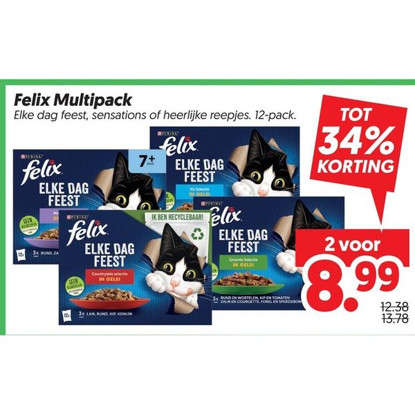 Multipack kattenvoer