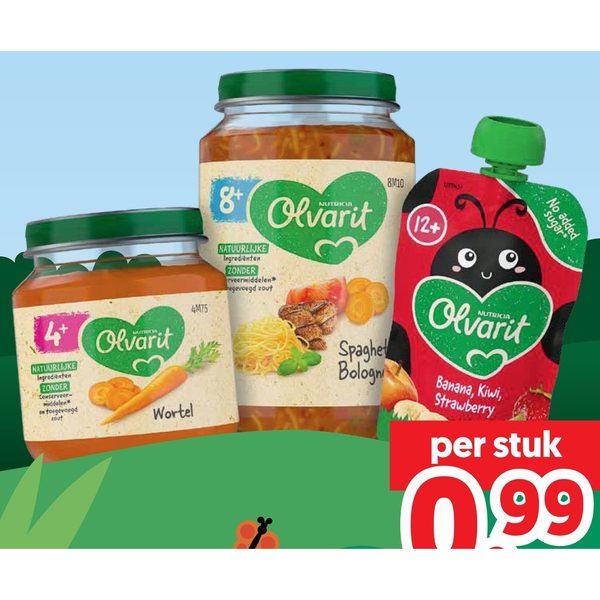 Olvarit Spaghetti Bolognese