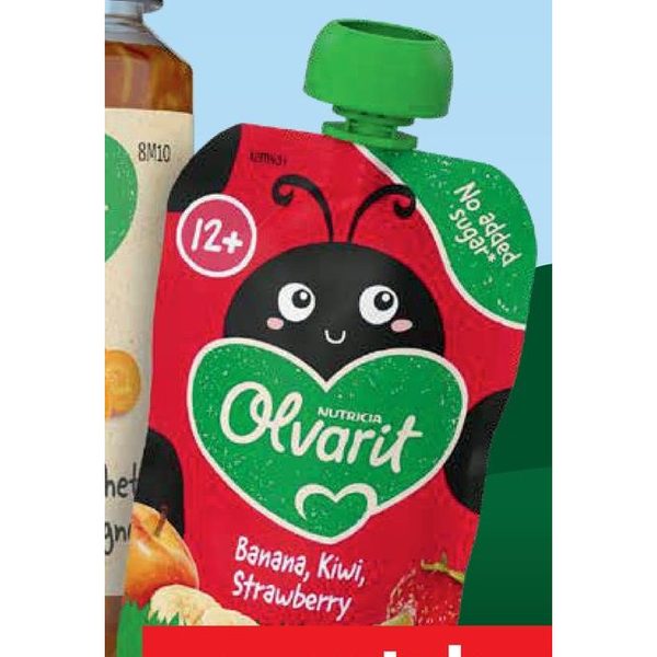 Olvarit Banana, Kiwi, Strawberry