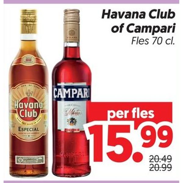 Havana Club of Campari