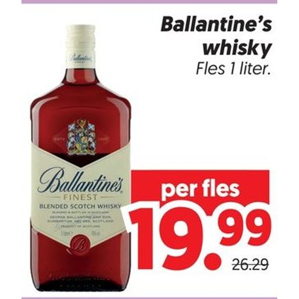 Ballantine's whisky