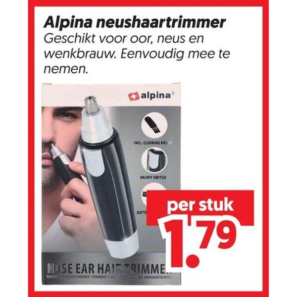 Alpina neushaartrimmer