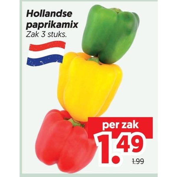 Hollandse paprikamix