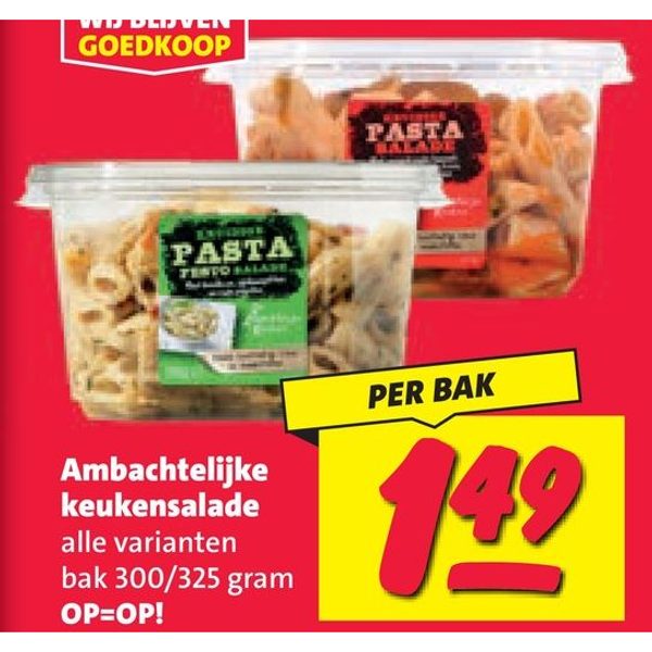 Ambachtelijke keukensalade