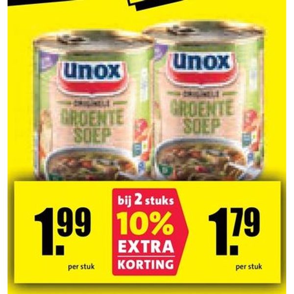 Unox Groente Soep
