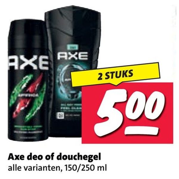 Axe deo of douchegel