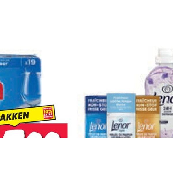 Lenor geurbooster of wasverzachter