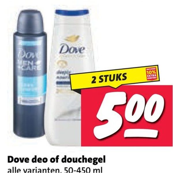 Dove deo of douchegel