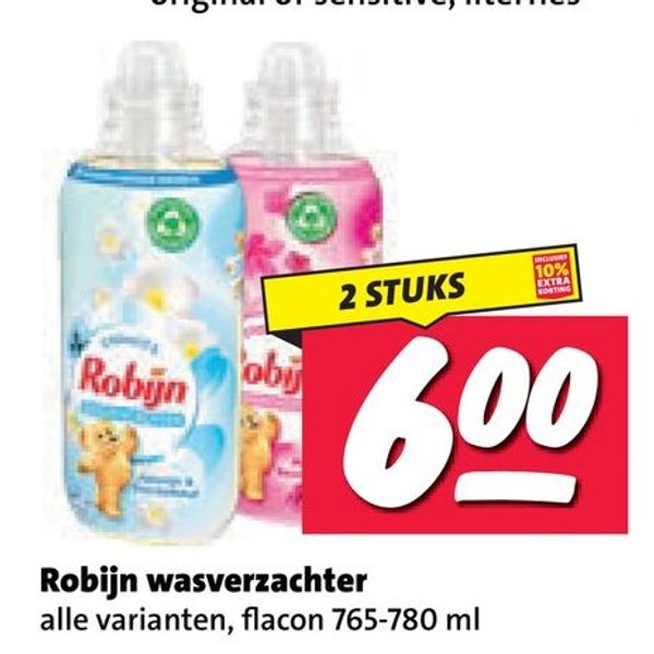 Robijn wasverzachter