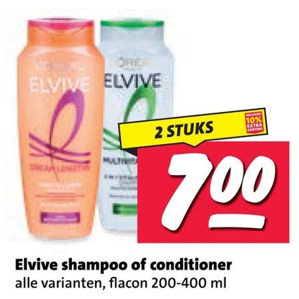 Elvive shampoo of conditioner