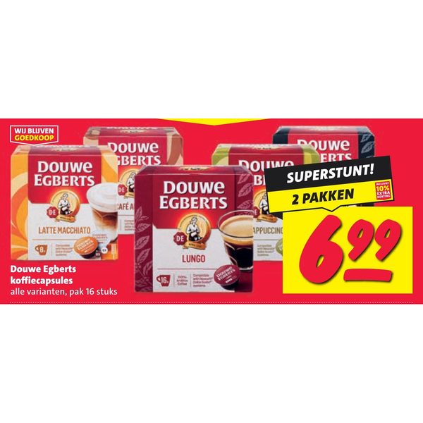 Douwe Egberts koffiecapsules