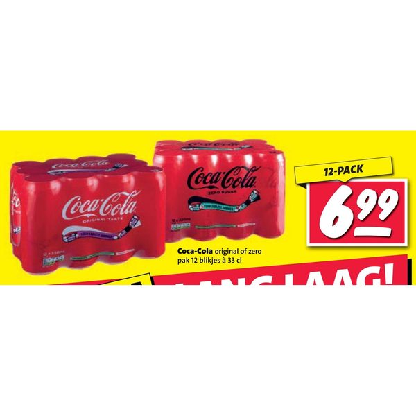 Coca-Cola original of zero
