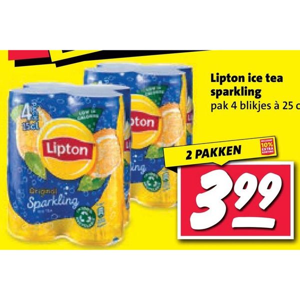 Lipton ice tea sparkling