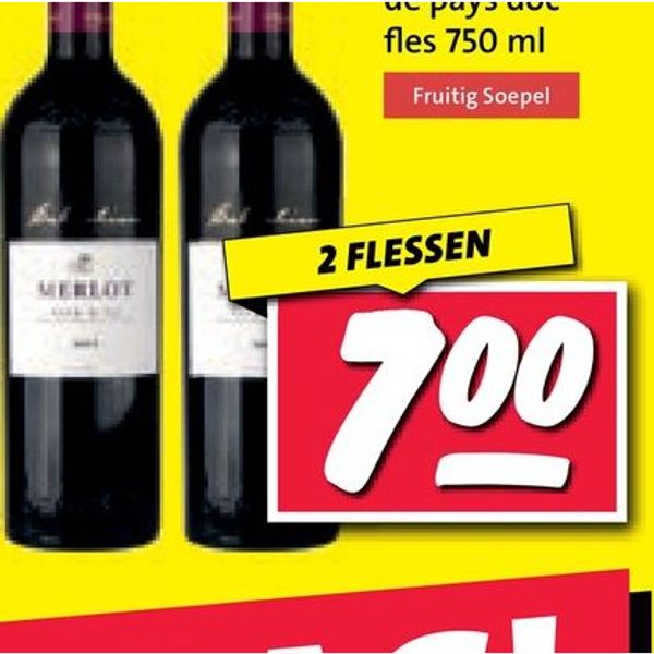 Cruse selection merlot vin de pays doc
