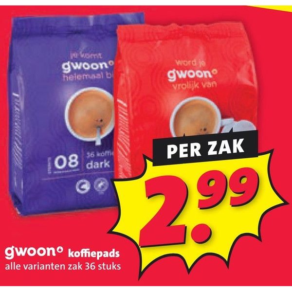 gwoon koffiepads