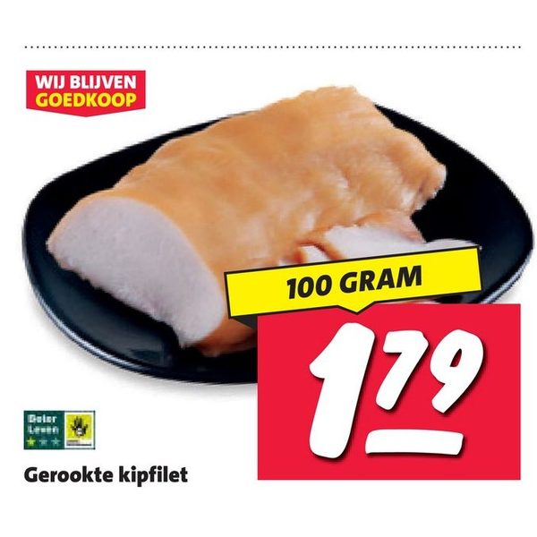 Gerookte kipfilet
