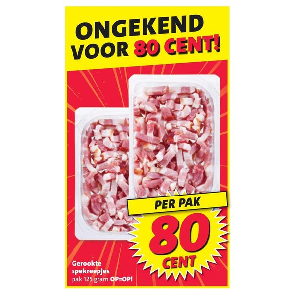 Gerookte spekreepjes