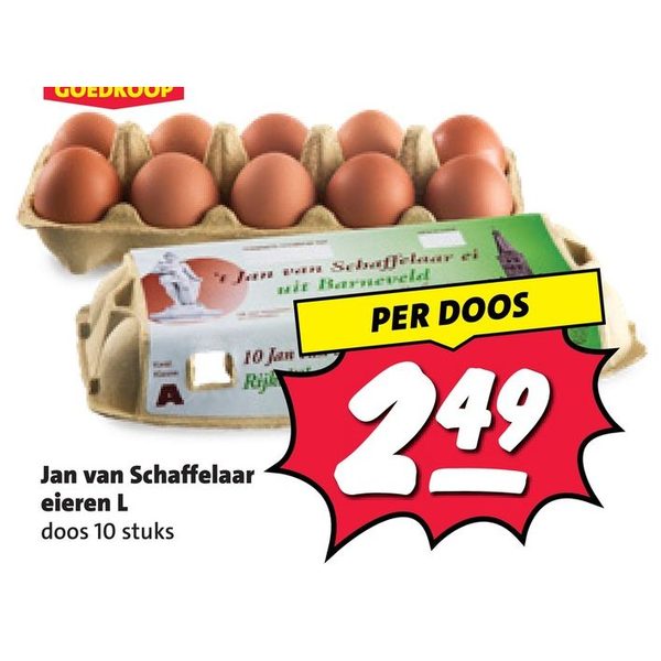 Jan van Schaffelaar eieren L