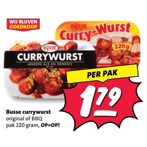 Busse currywurst