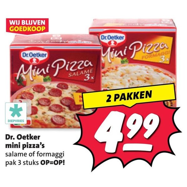 Dr. Oetker mini pizza's