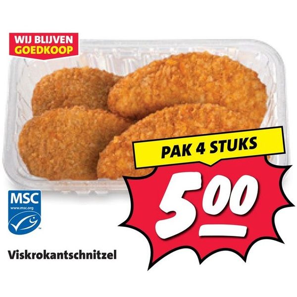 Viskrokantschnitzel