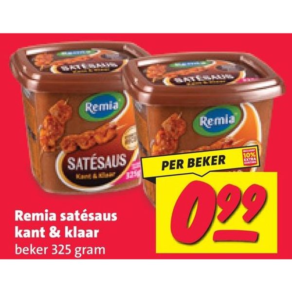 satésaus kant & klaar