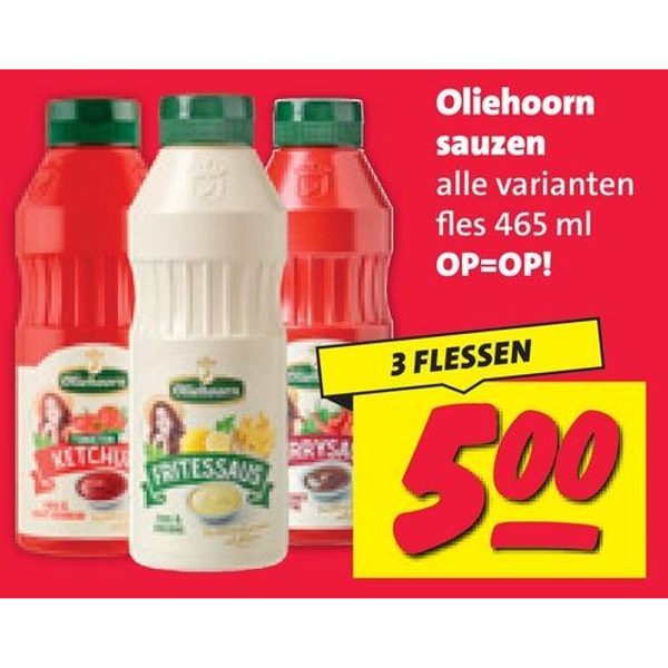 Oliehoorn sauzen
