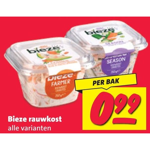 Bieze rauwkost