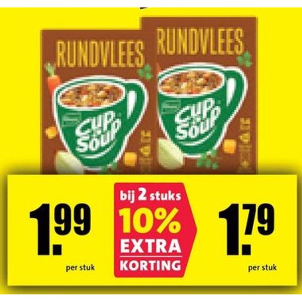 Cup-a-Soup Rundvlees