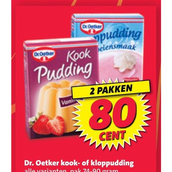 Dr. Oetker kook- of kloppudding