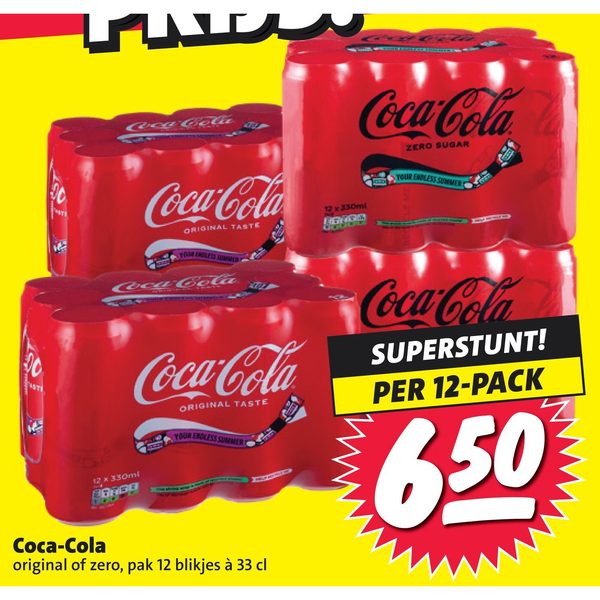 Coca-Cola original of zero