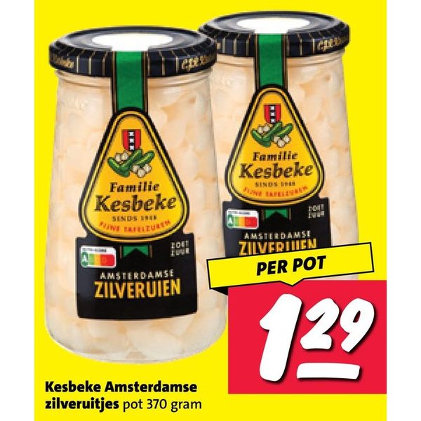 Kesbeke Amsterdamse zilveruitjes
