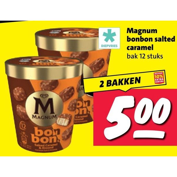 Magnum bonbon salted caramel
