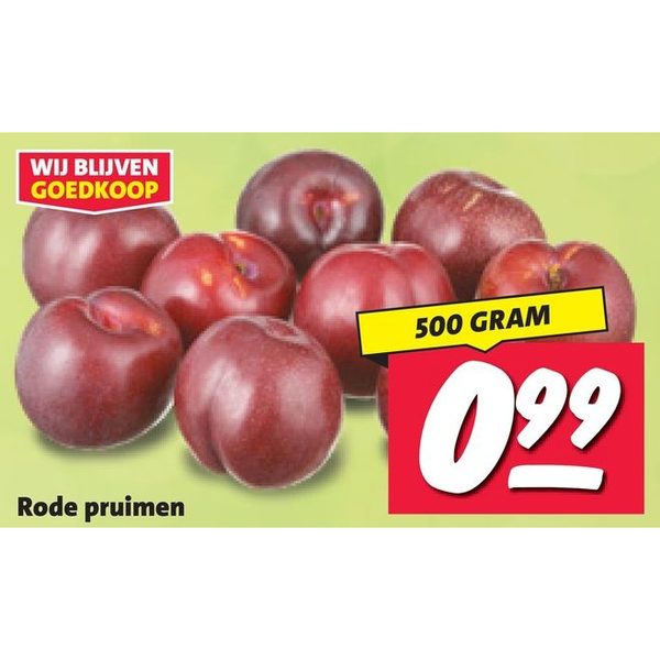 Rode pruimen