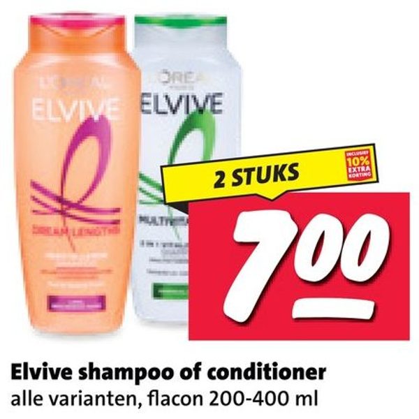 Elvive shampoo of conditioner