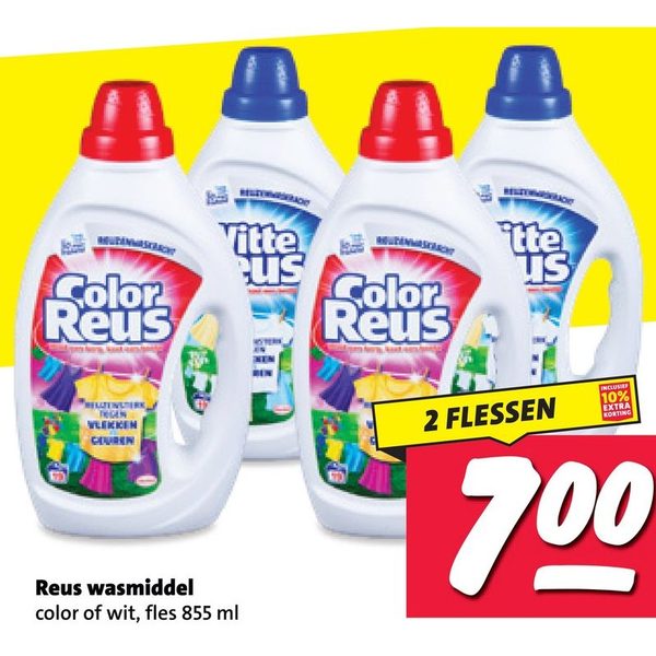 Reus wasmiddel