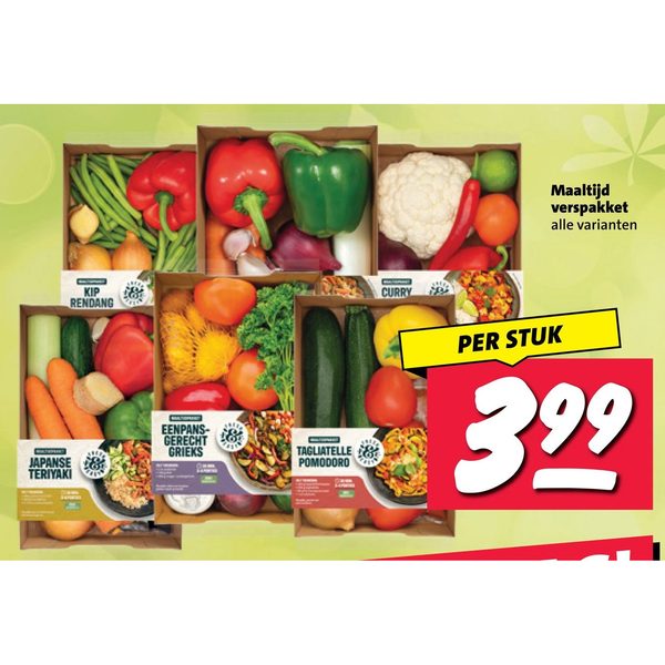 Maaltijd verspakket