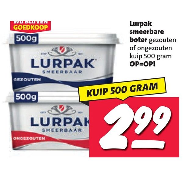 Lurpak smeerbare boter