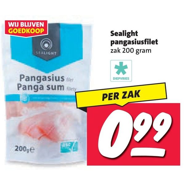 Sealight pangasiusfilet