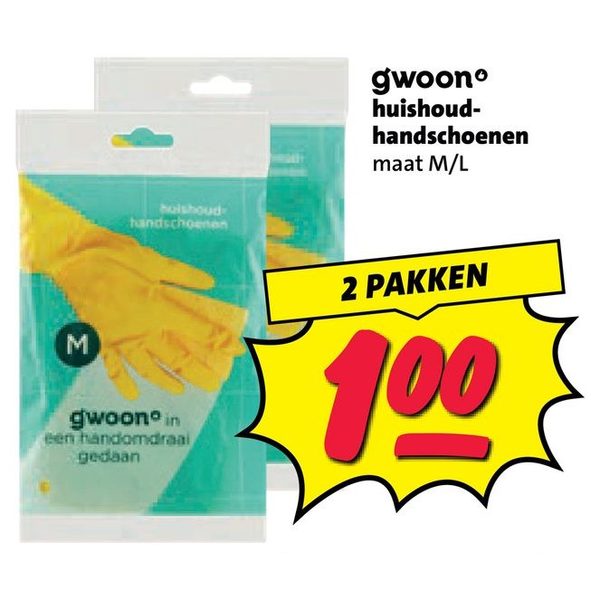 gwoon huishoudhandschoenen