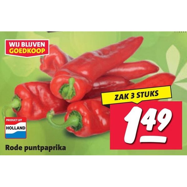 Rode puntpaprika