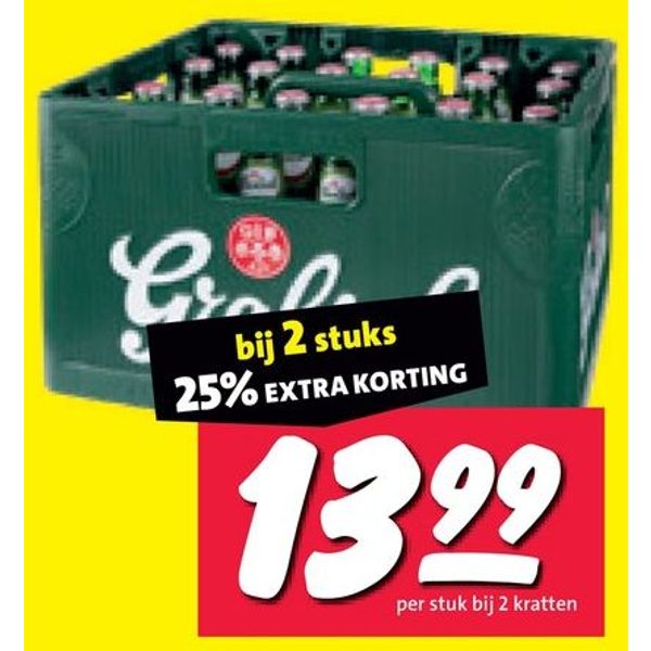 Grolsch Pilsener krat