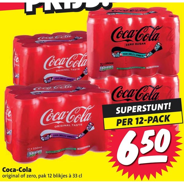 Coca-Cola original of zero