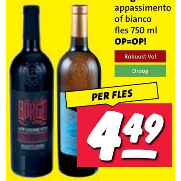 Borgo D'Oro appassimento of bianco