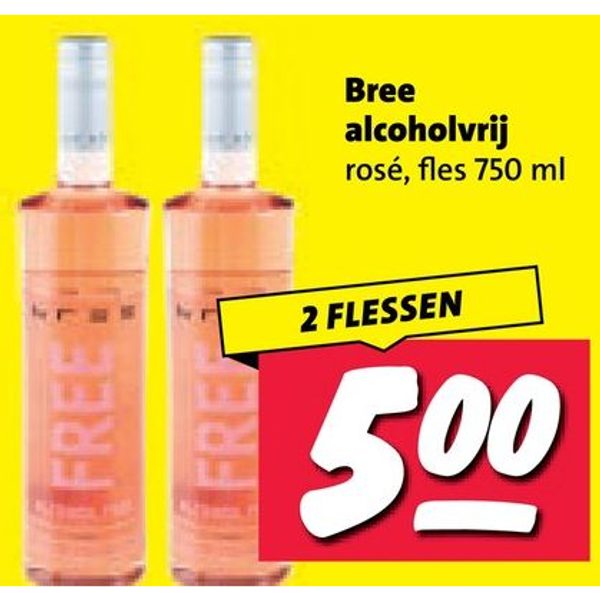 Bree alcoholvrij rosé