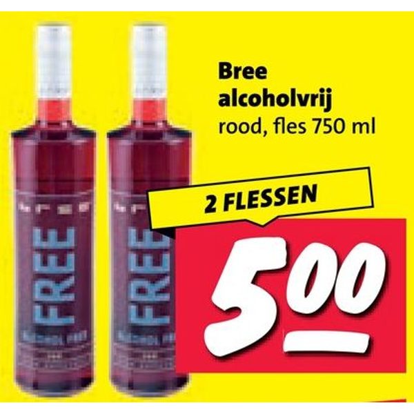 Bree alcoholvrij rood