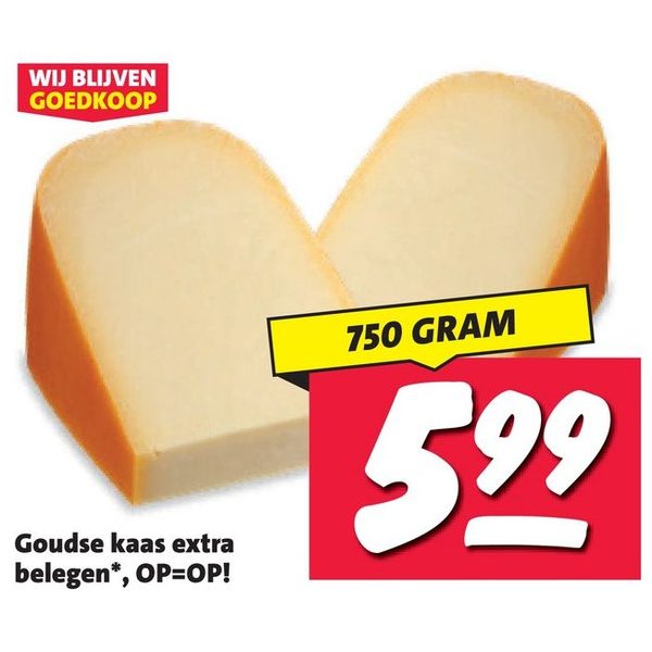 Goudse kaas extra belegen