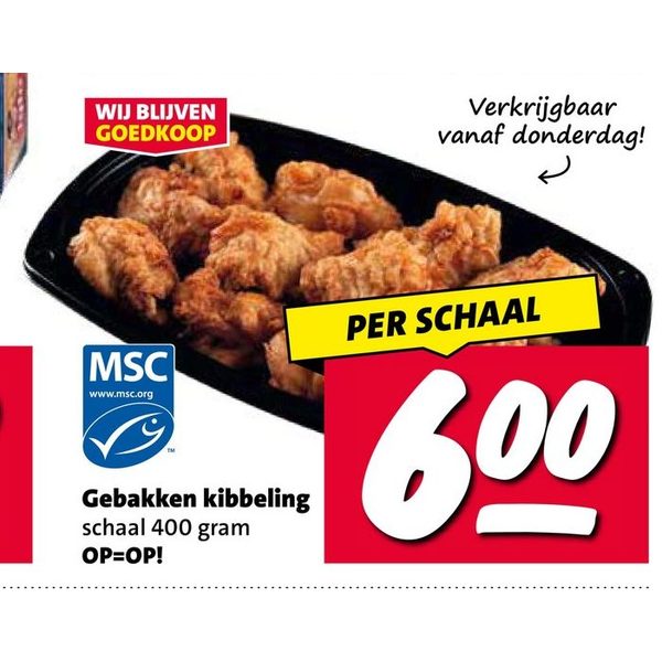 Gebakken kibbeling